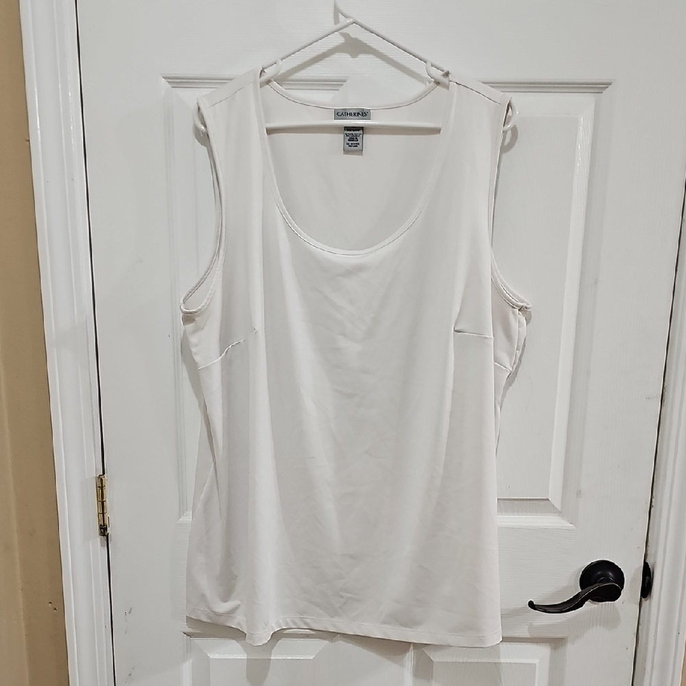 Catherines Tank Top - White